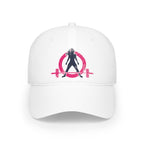 Low Profile Baseball Cap - Distressed Color Logo