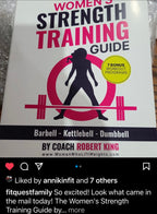 Women's Strength Training Guide - Softcover Version (Signed by Coach Robert King)