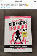 Women's Strength Training Guide - Softcover Version (Signed by Coach Robert King)