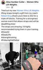 Lifting Straps with Wrist Padding